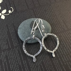 "O" Earrings (Aluminum)